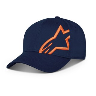 Foto 1 | Gorra Alpinestars Standard Corp Snap 2 Azul Marino Y Naranja, Talla Única - Venta Internacional.