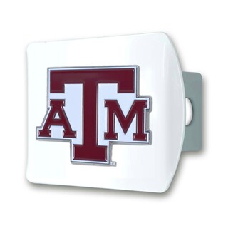 Foto 1 | Funda De Enganche Fanmats Texas A&m University Blanca Con Logotipo 3d - Venta Internacional.