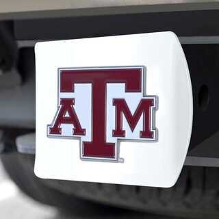 Foto 5 | Funda De Enganche Fanmats Texas A&m University Blanca Con Logotipo 3d - Venta Internacional.