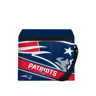 Foto 1 | Cooler Foco New England Patriots Con Logotipo Grande Y Rayas, Paquete De 6 - Venta Internacional.