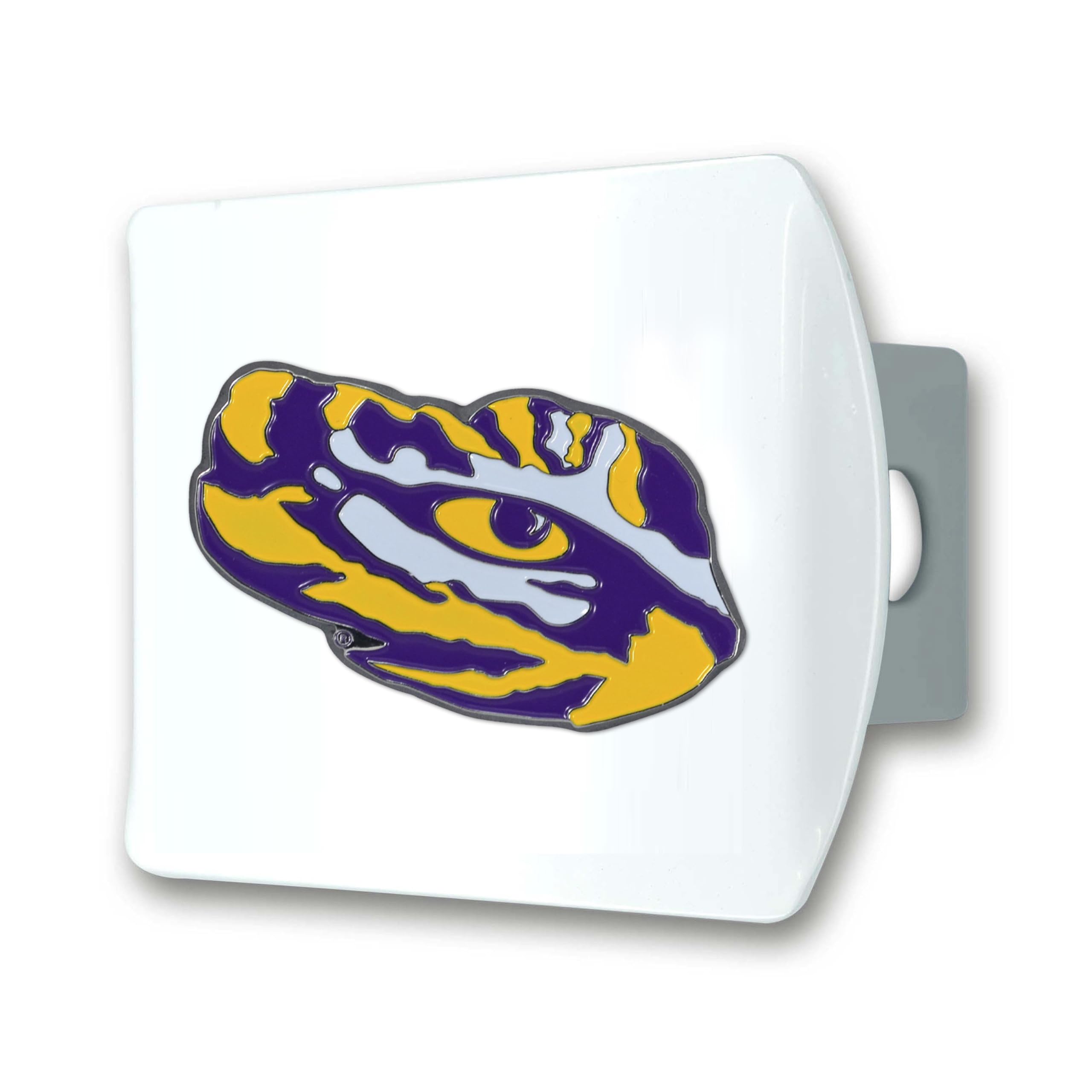 Foto 2 pulgar | Funda De Enganche Fanmats De La Universidad Estatal De Luisiana, Color Blanco - Venta Internacional.