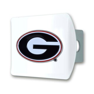 Foto 1 | Funda De Enganche Fanmats De La Universidad De Georgia, Blanca Con Logotipo 3d - Venta Internacional.