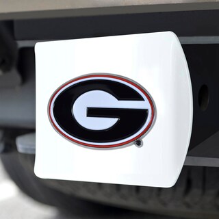 Foto 5 | Funda De Enganche Fanmats De La Universidad De Georgia, Blanca Con Logotipo 3d - Venta Internacional.