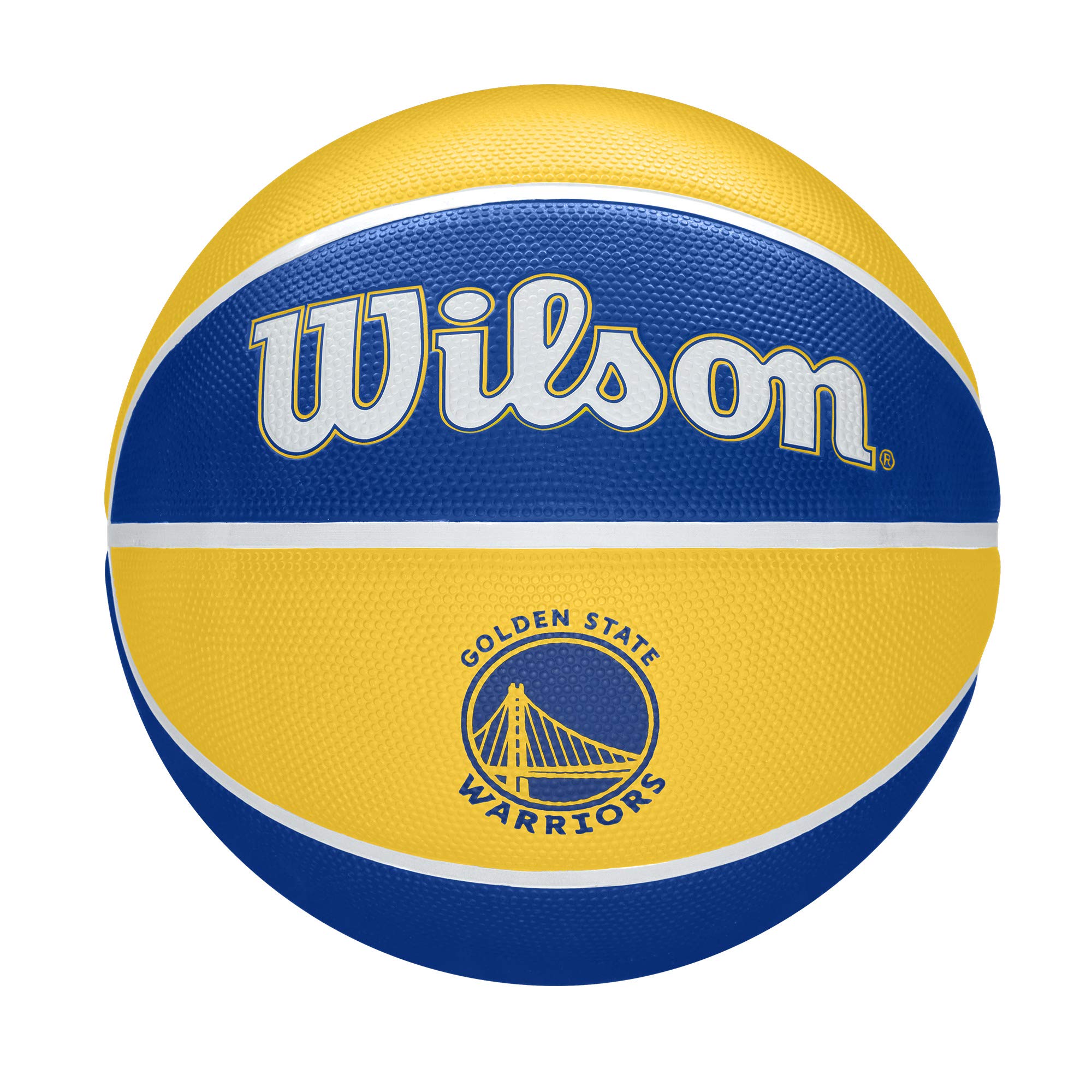 Foto 2 pulgar | Baloncesto Wilson Nba Team Tribute, Talla 7 29.5 Golden State - Venta Internacional.