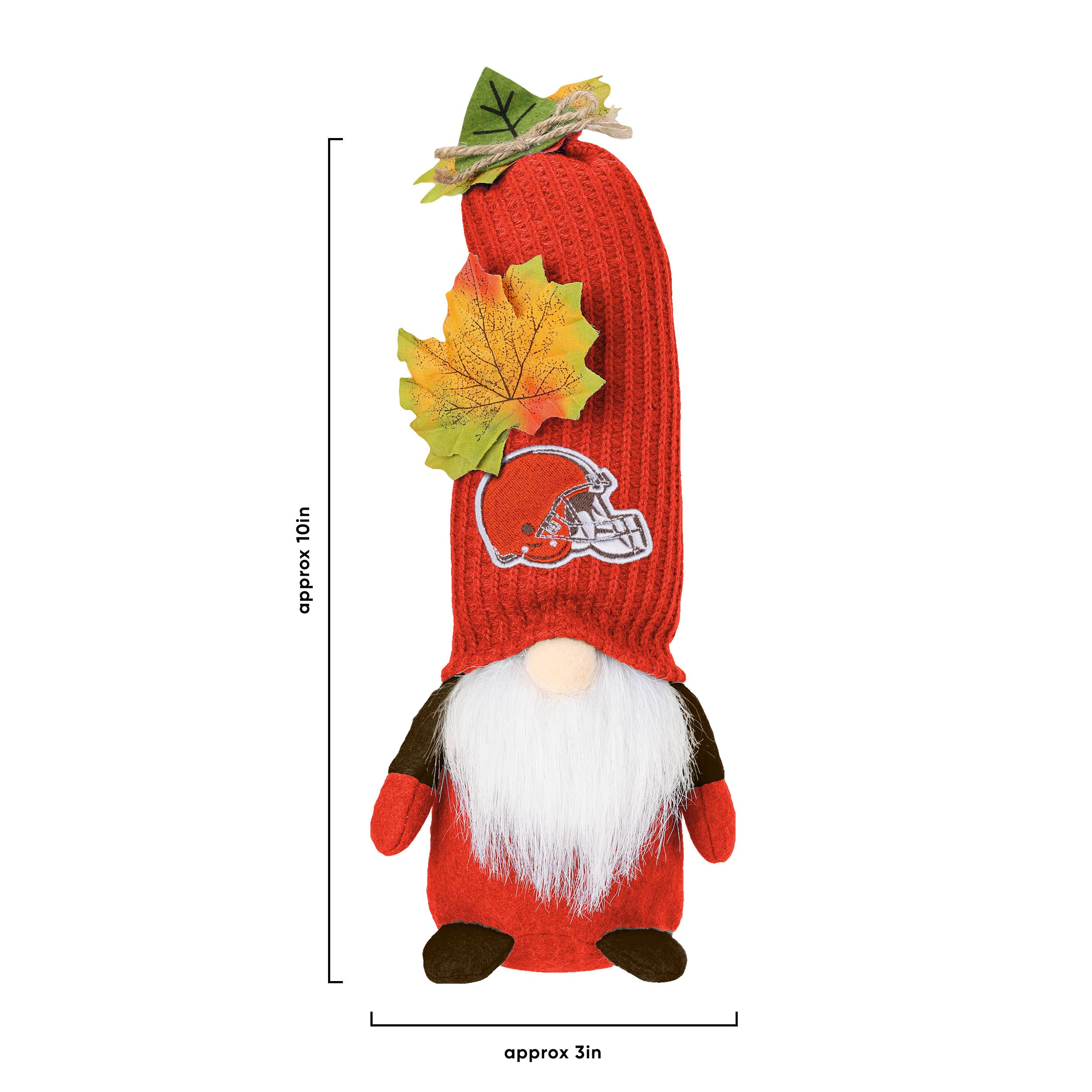 Foto 4 | Plush Gnome Foco Cleveland Browns Nfl Harvest Material Mixto - Venta Internacional.