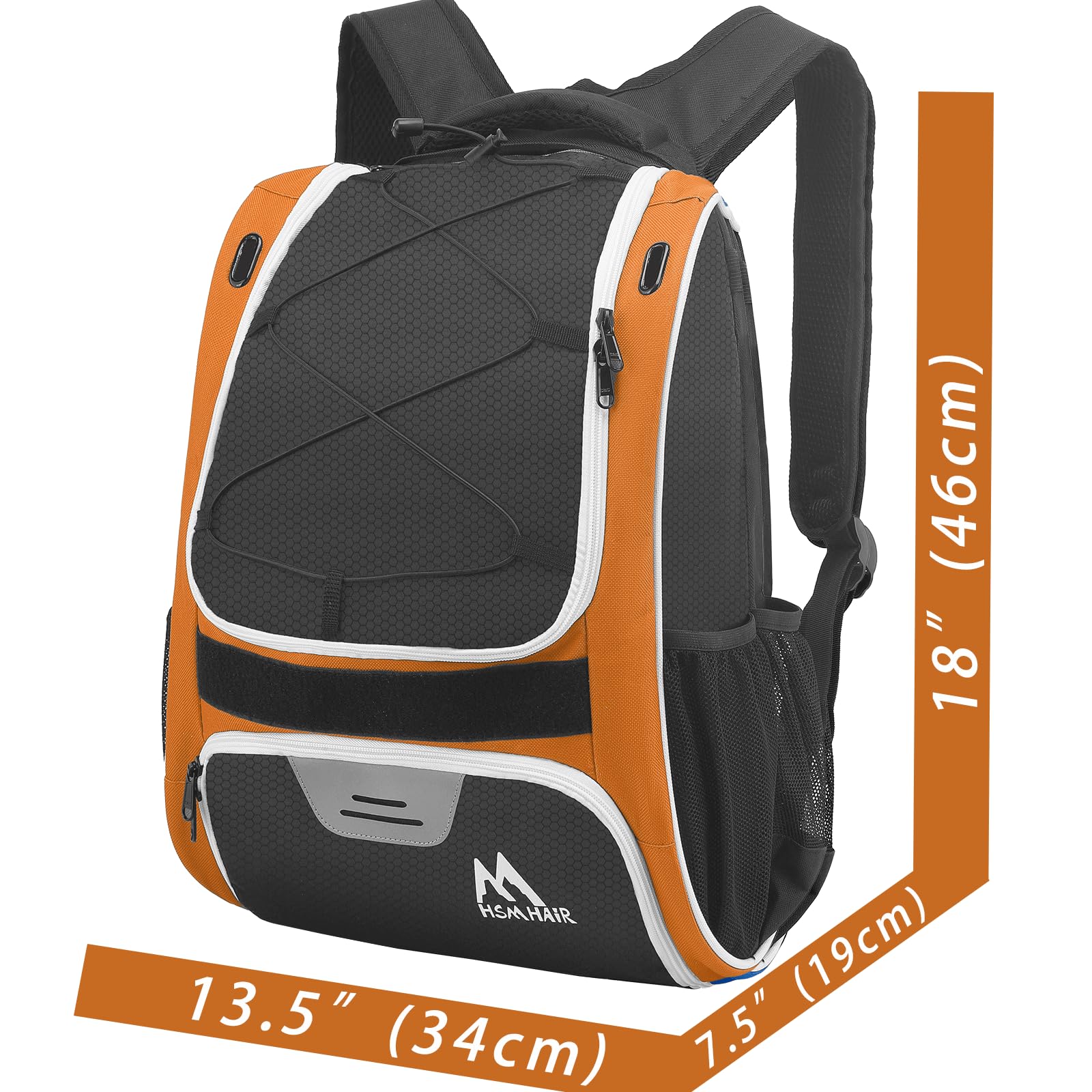 Foto 3 pulgar | Bolsa De Béisbol Hemihair, Mochila De Béisbol Para Jóvenes Y Adultos - Venta Internacional.