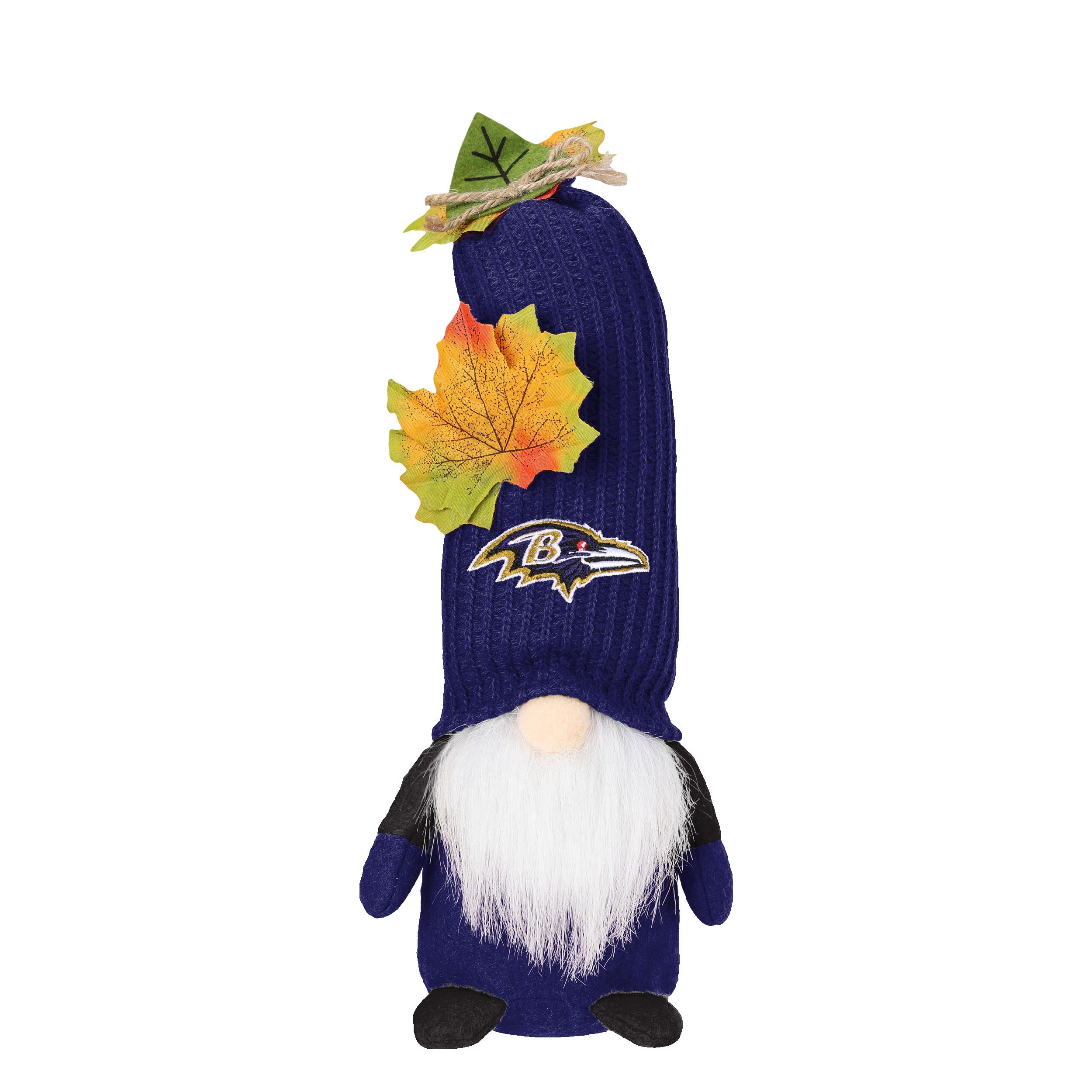 Gnomo De Peluche Foco Baltimore Ravens Nfl Harvest, Material Mixto - Venta Internacional.