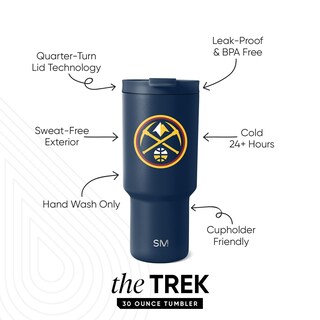 Foto 2 | Tumbler Simple Modern Con Licencia Oficial De La Nba Denver Nuggets - Venta Internacional.