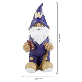 Foto 4 | Gnome Foco, Equipo De La Ncaa Washington 2008, 29 Cm De Altura, Con Licencia Oficial - Venta Internacional.