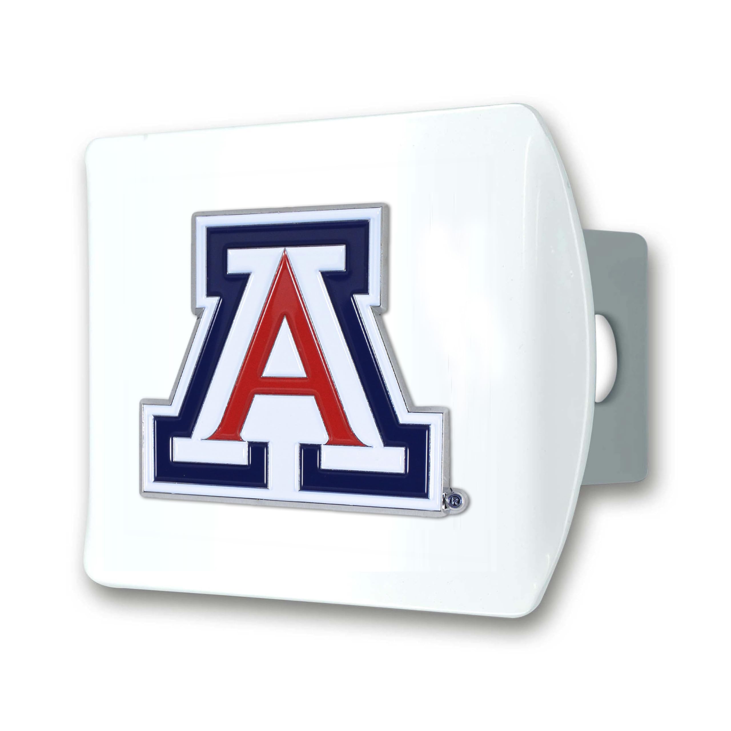 Foto 2 pulgar | Funda De Enganche Fanmats De La Universidad De Arizona, Blanca Con Logotipo 3d - Venta Internacional.