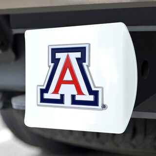 Foto 5 | Funda De Enganche Fanmats De La Universidad De Arizona, Blanca Con Logotipo 3d - Venta Internacional.