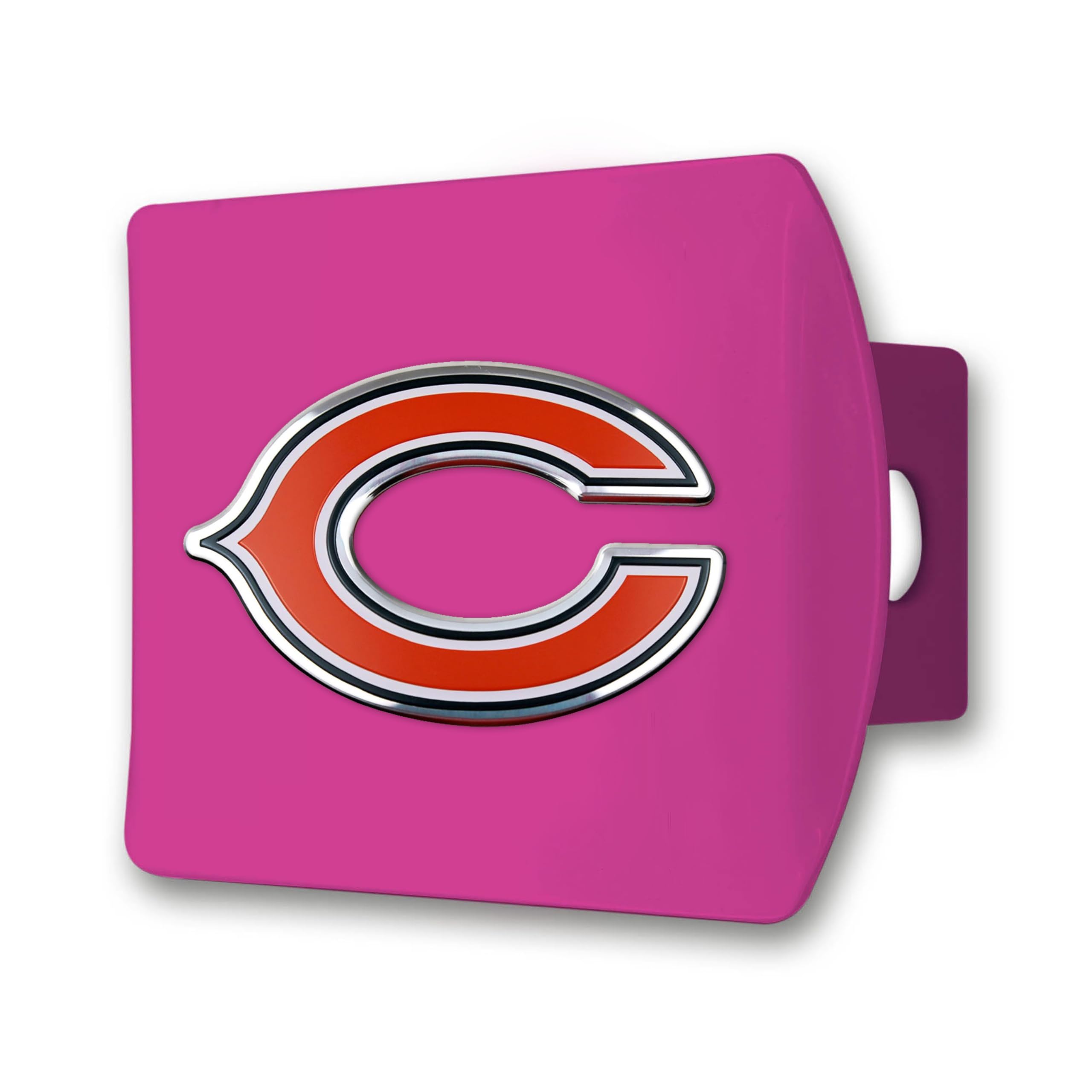 Foto 1 | Funda De Enganche Fanmats 43369 Nfl Chicago Bears De Metal Rosa - Venta Internacional.