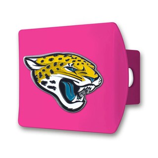 Foto 1 | Funda De Enganche Fanmats 43378 Nfl Jacksonville Jaguars Rosa - Venta Internacional.