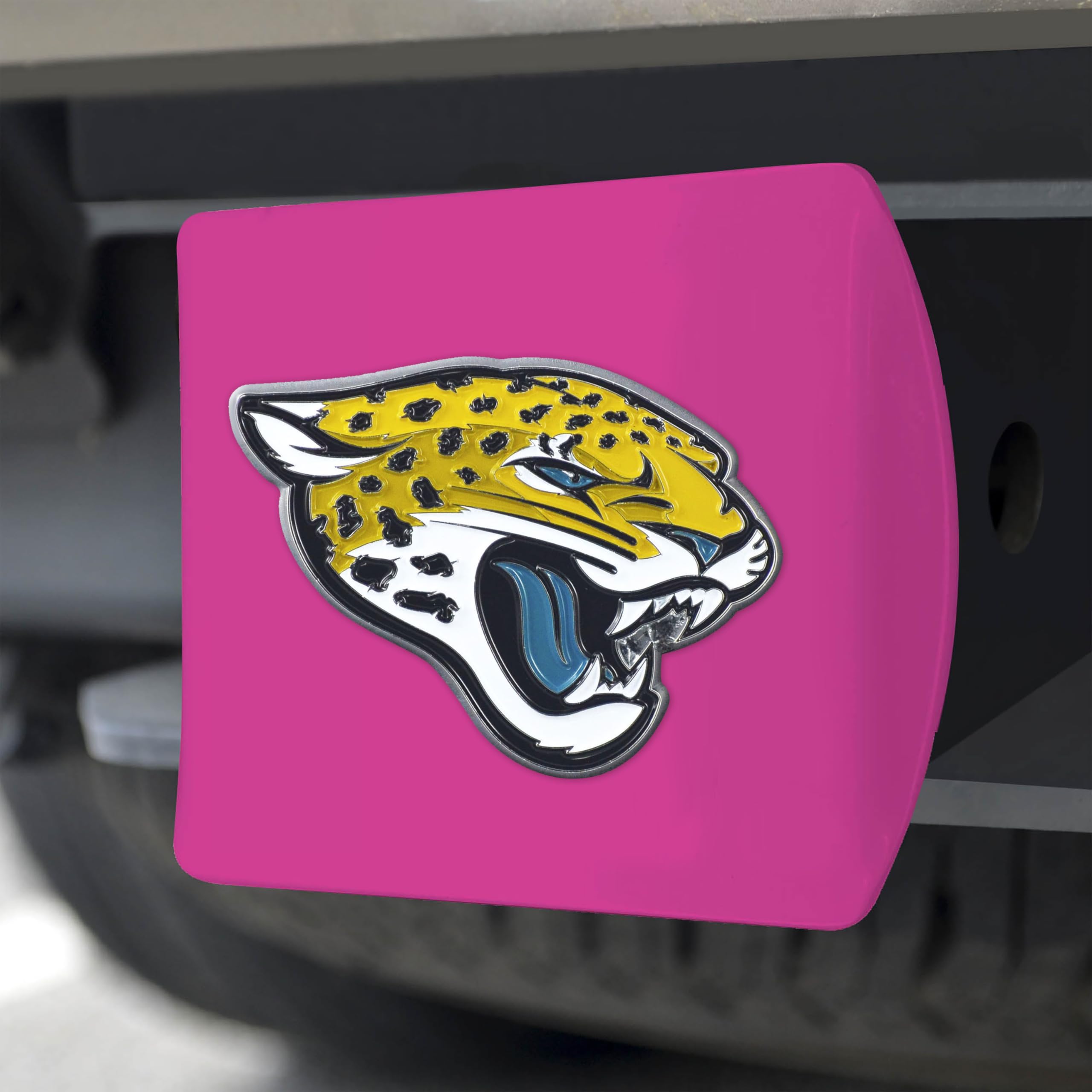 Foto 6 pulgar | Funda De Enganche Fanmats 43378 Nfl Jacksonville Jaguars Rosa - Venta Internacional.