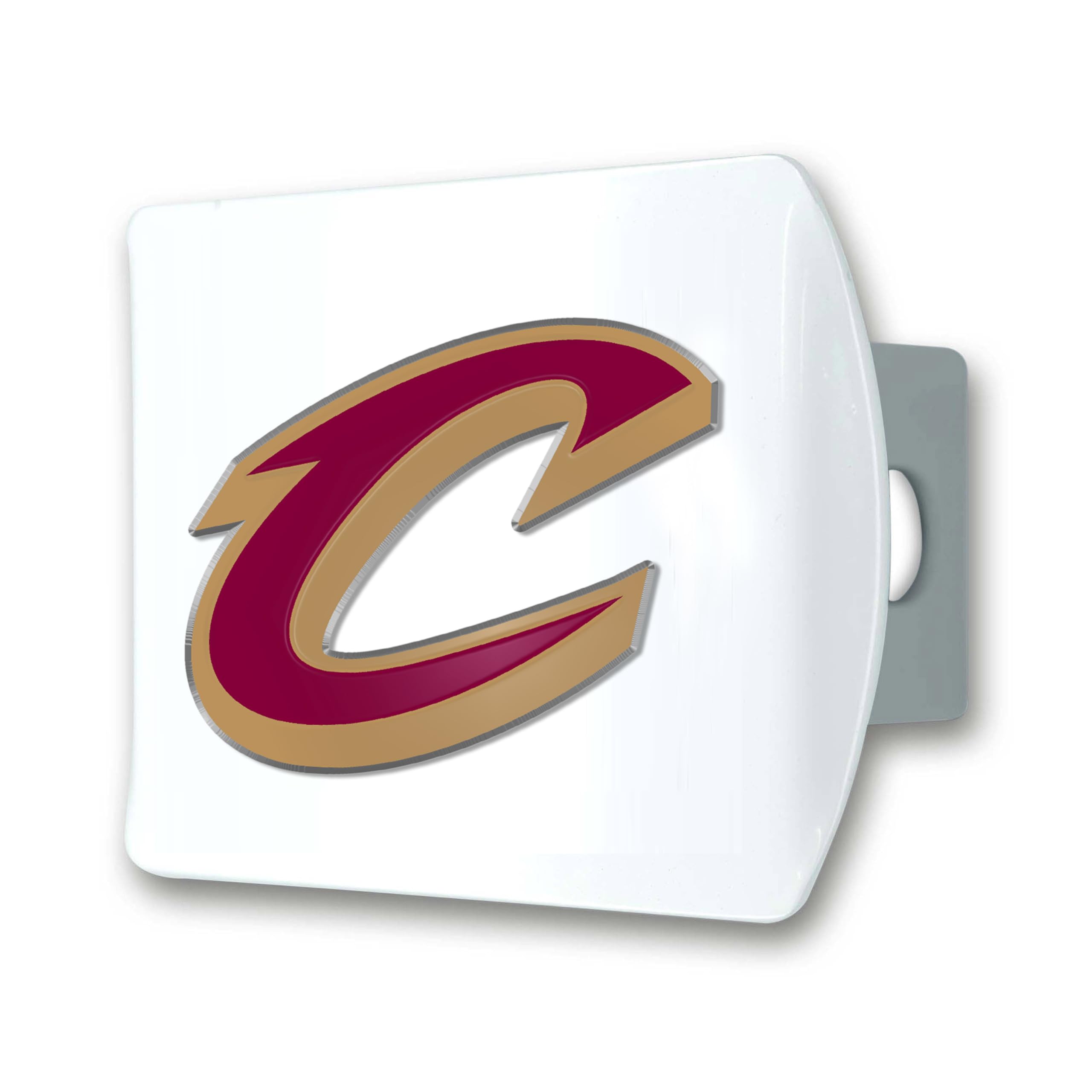 Foto 2 pulgar | Funda De Enganche Fanmats Nba Cleveland Cavaliers Blanca Con Logotipo - Venta Internacional.
