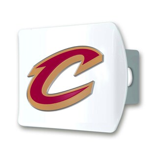 Foto 1 | Funda De Enganche Fanmats Nba Cleveland Cavaliers Blanca Con Logotipo - Venta Internacional.