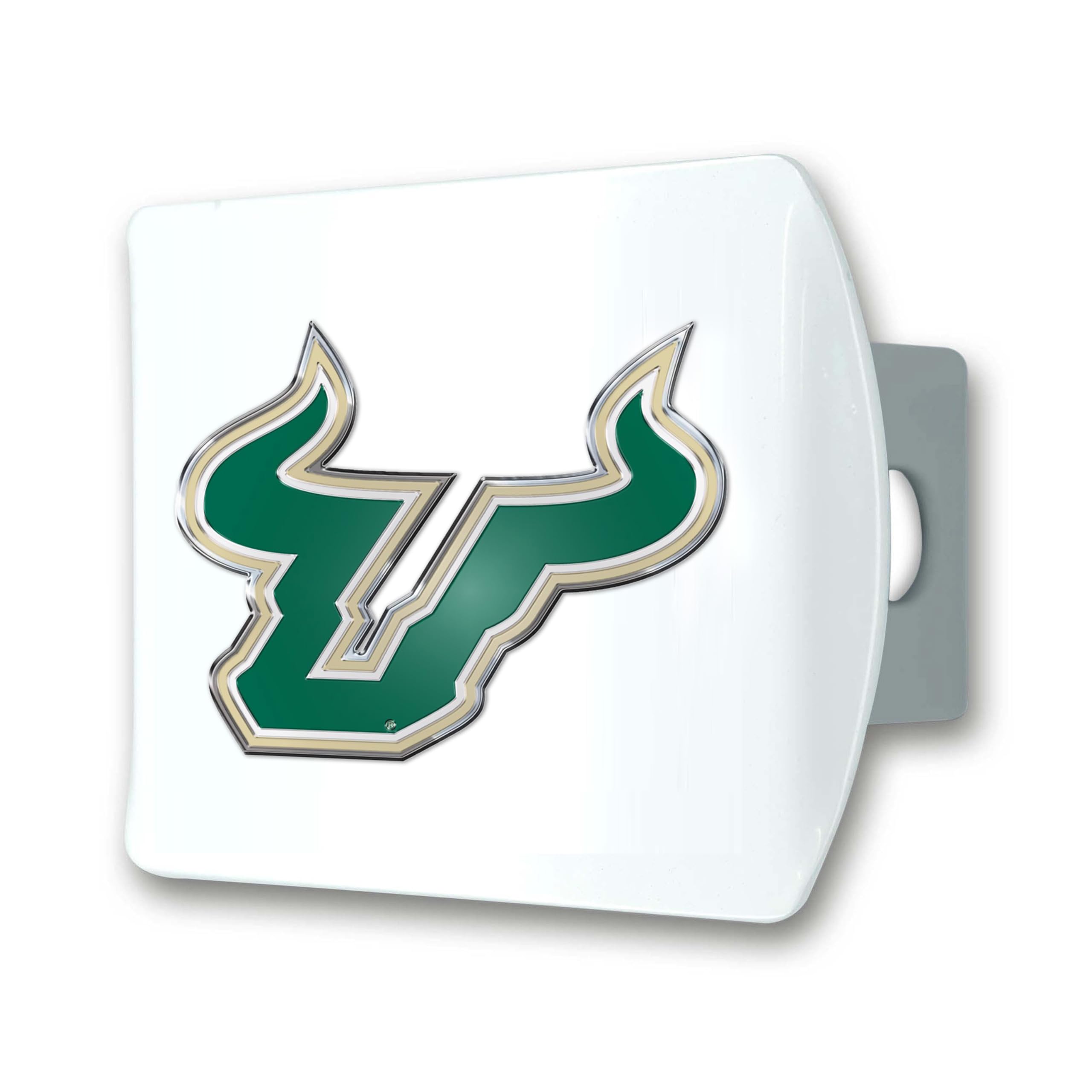 Foto 2 pulgar | Funda De Enganche Fanmats, Universidad Del Sur De Florida, Blanca - Venta Internacional.