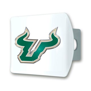 Foto 1 | Funda De Enganche Fanmats, Universidad Del Sur De Florida, Blanca - Venta Internacional.