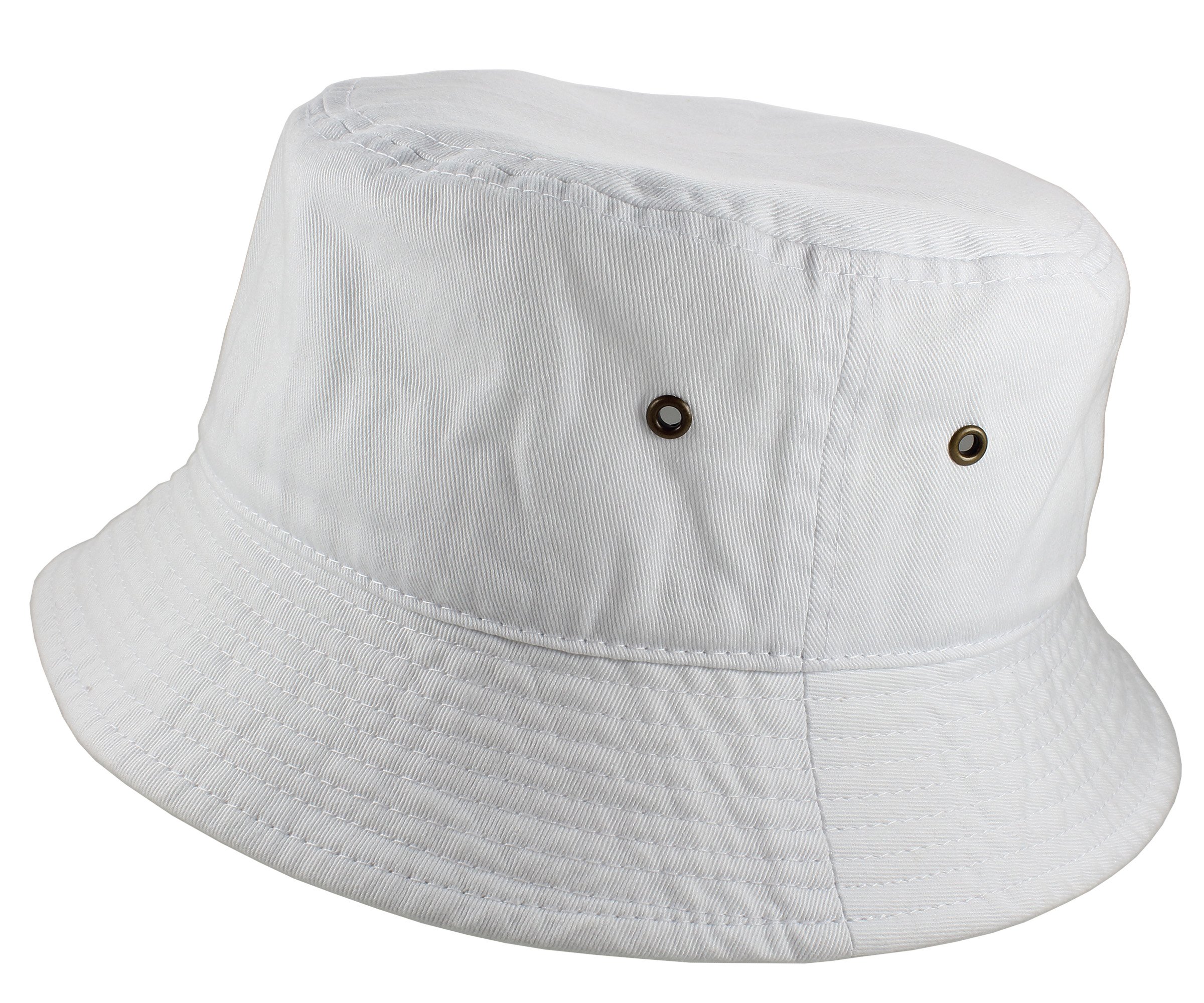 Gorro De Pescador Tipo Gelante, 100% Algodón, Plegable Para Mujeres Y Hombres, Color Blanco - Venta Internacional.