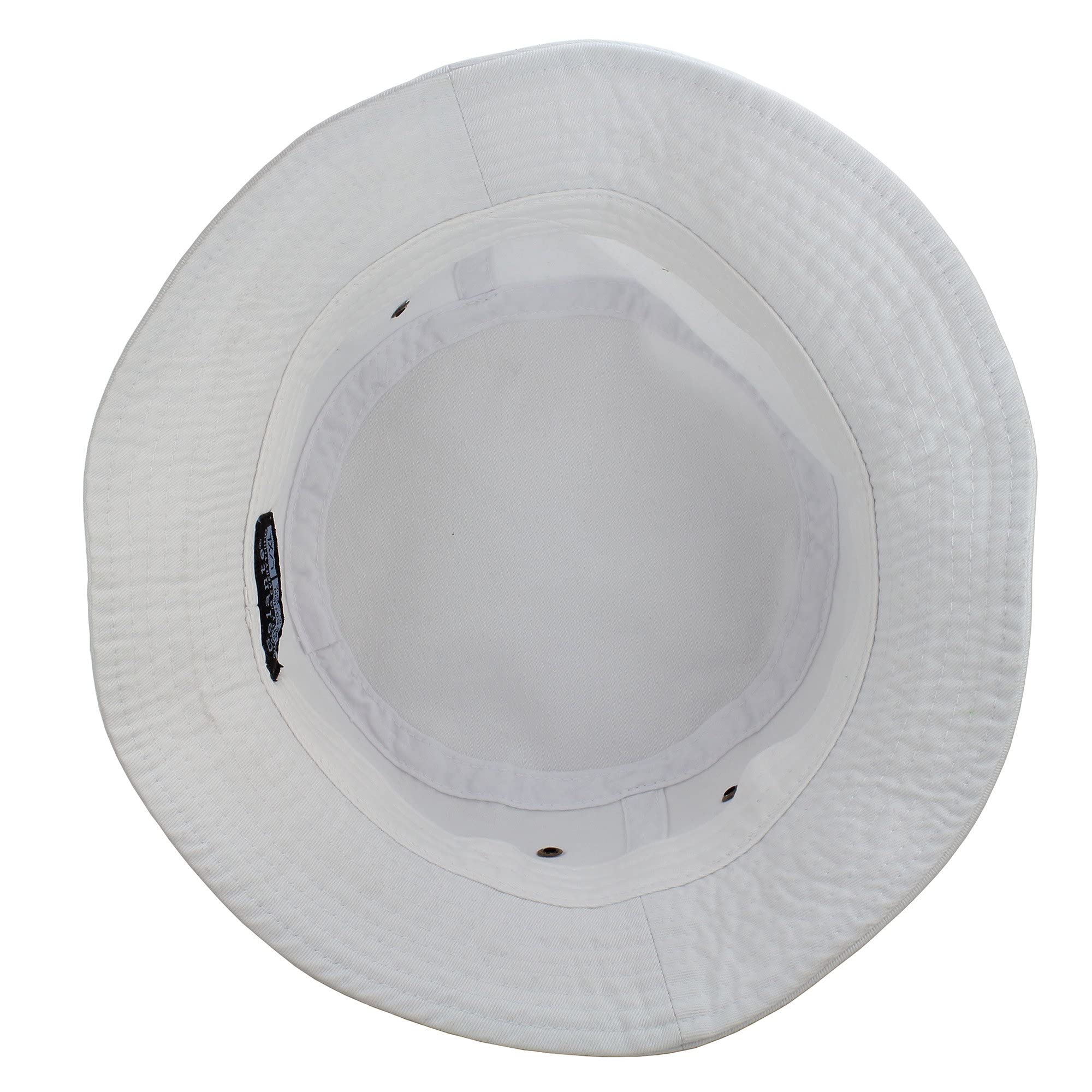 Foto 4 | Gorro De Pescador Tipo Gelante, 100% Algodón, Plegable Para Mujeres Y Hombres, Color Blanco - Venta Internacional.