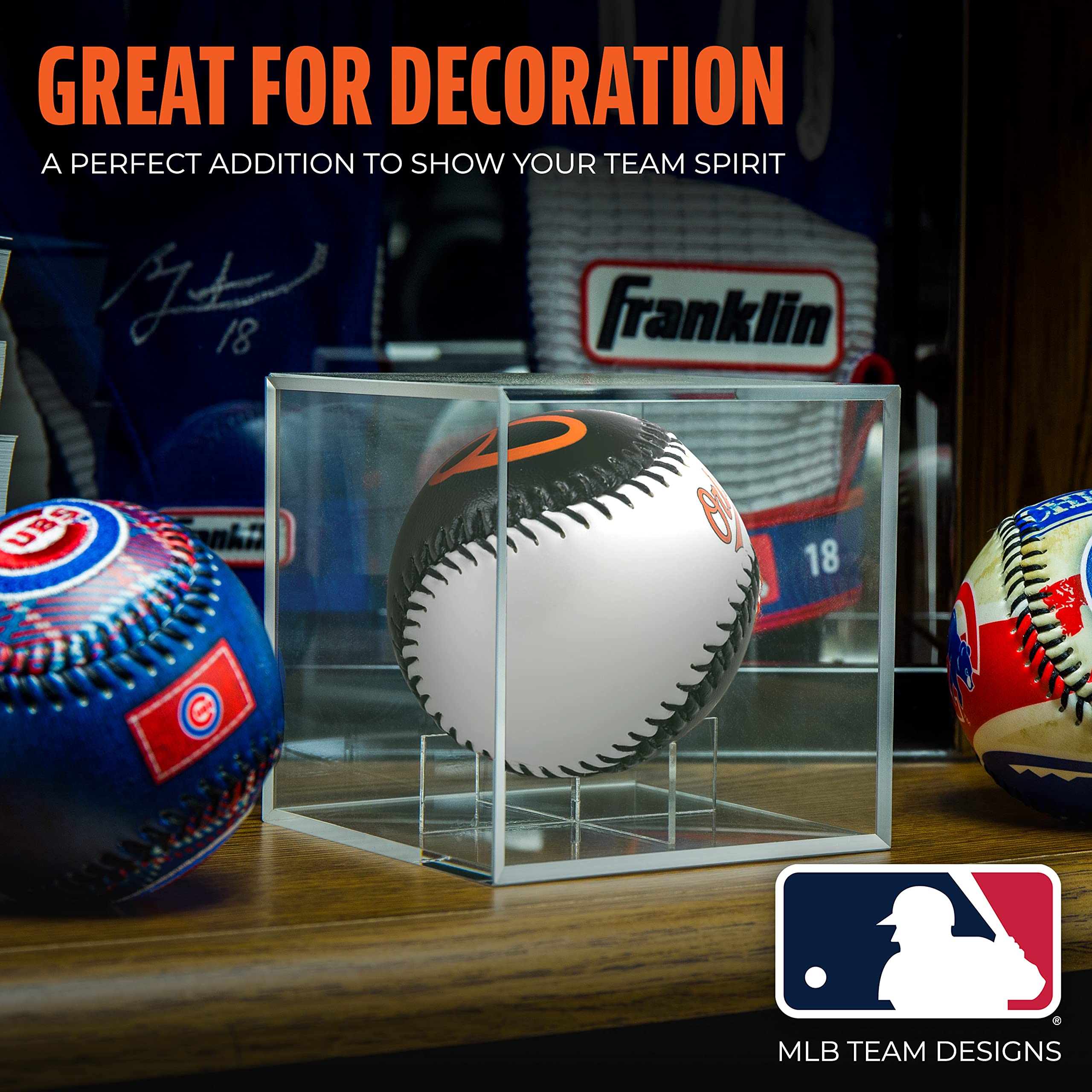 Foto 6 pulgar | Logotipo Del Equipo De Béisbol Franklin Sports Baltimore Orioles De La Mlb - Venta Internacional.
