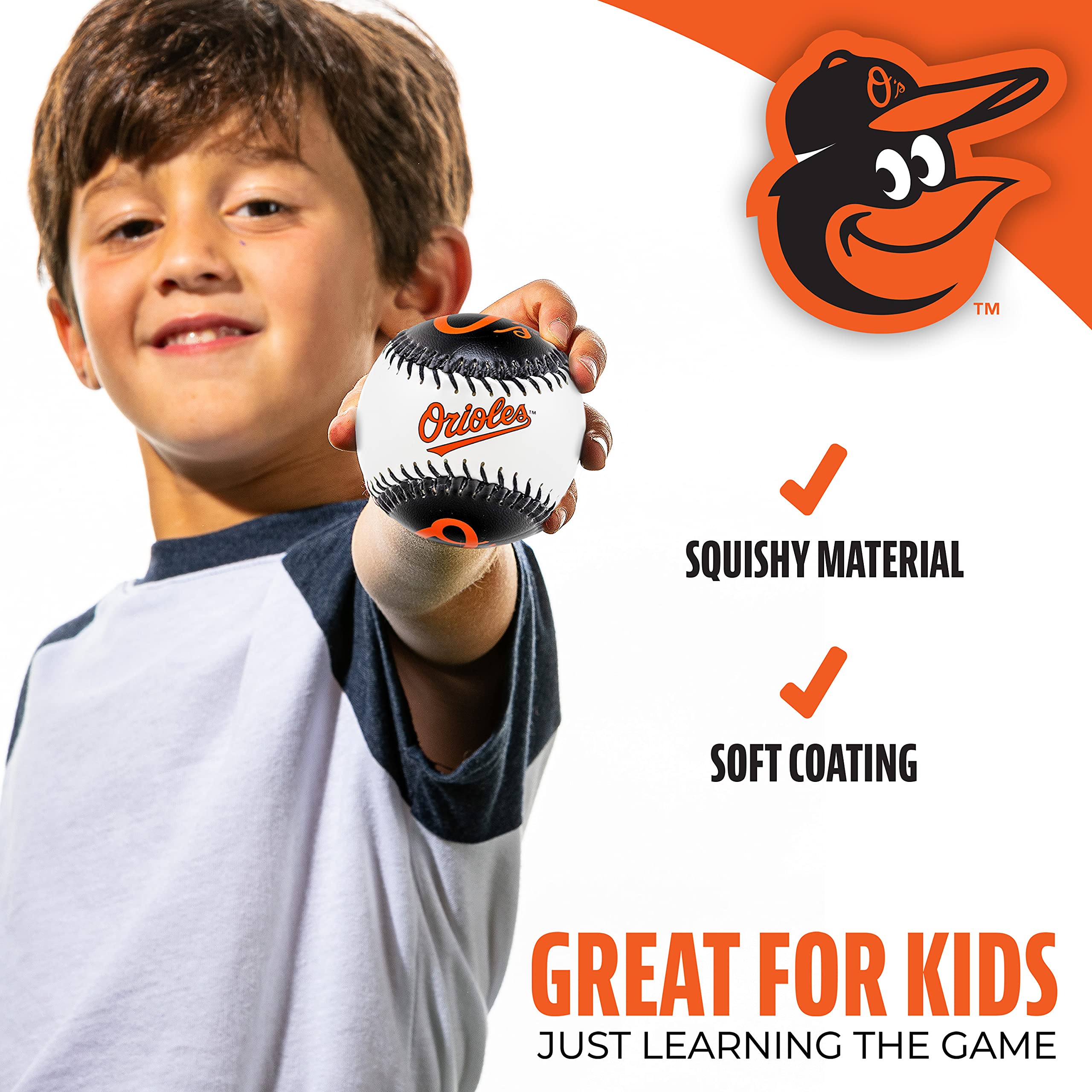 Foto 8 pulgar | Logotipo Del Equipo De Béisbol Franklin Sports Baltimore Orioles De La Mlb - Venta Internacional.