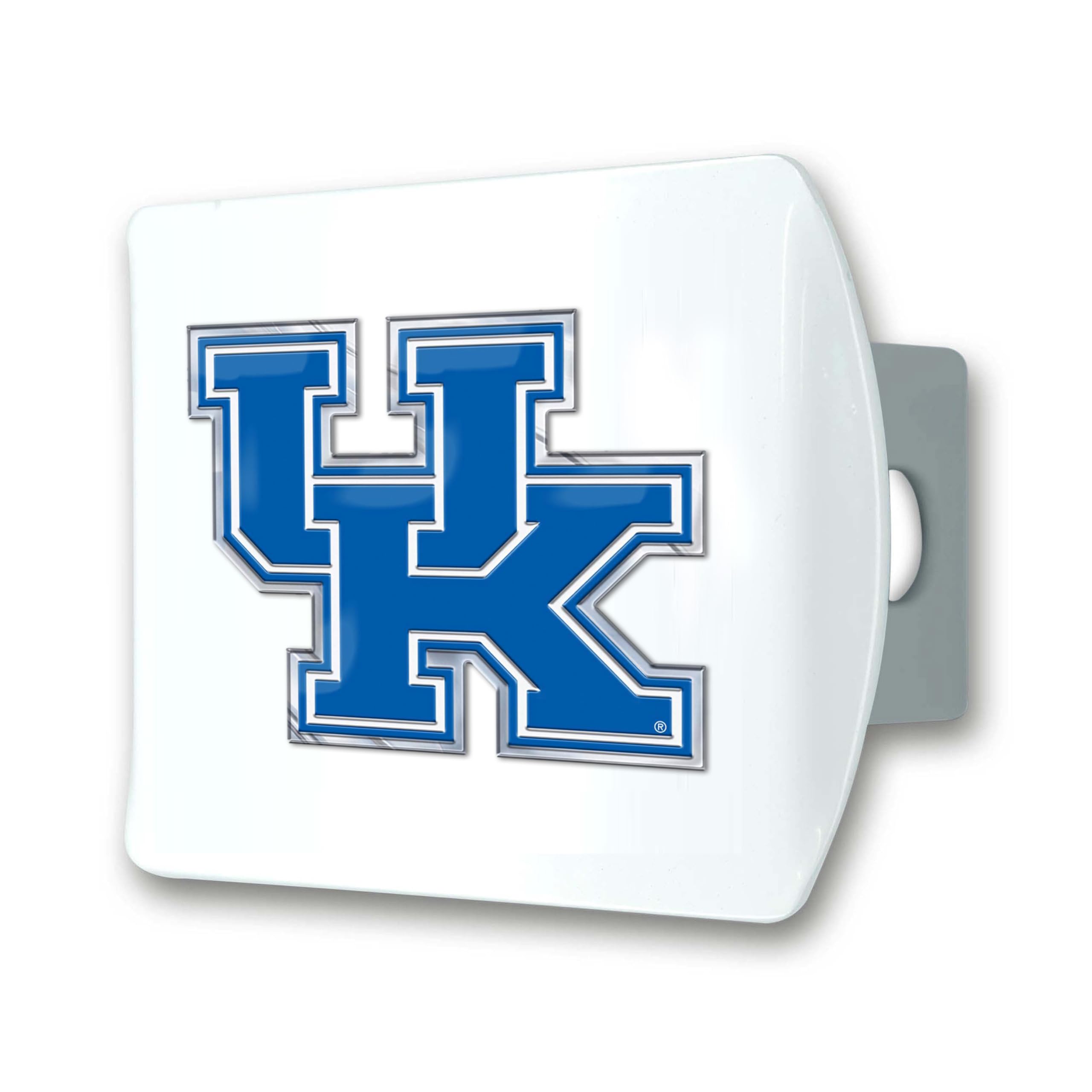 Foto 2 pulgar | Funda De Enganche Fanmats De La Universidad De Kentucky, Blanca Con Logotipo 3d - Venta Internacional.
