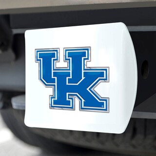 Foto 5 | Funda De Enganche Fanmats De La Universidad De Kentucky, Blanca Con Logotipo 3d - Venta Internacional.