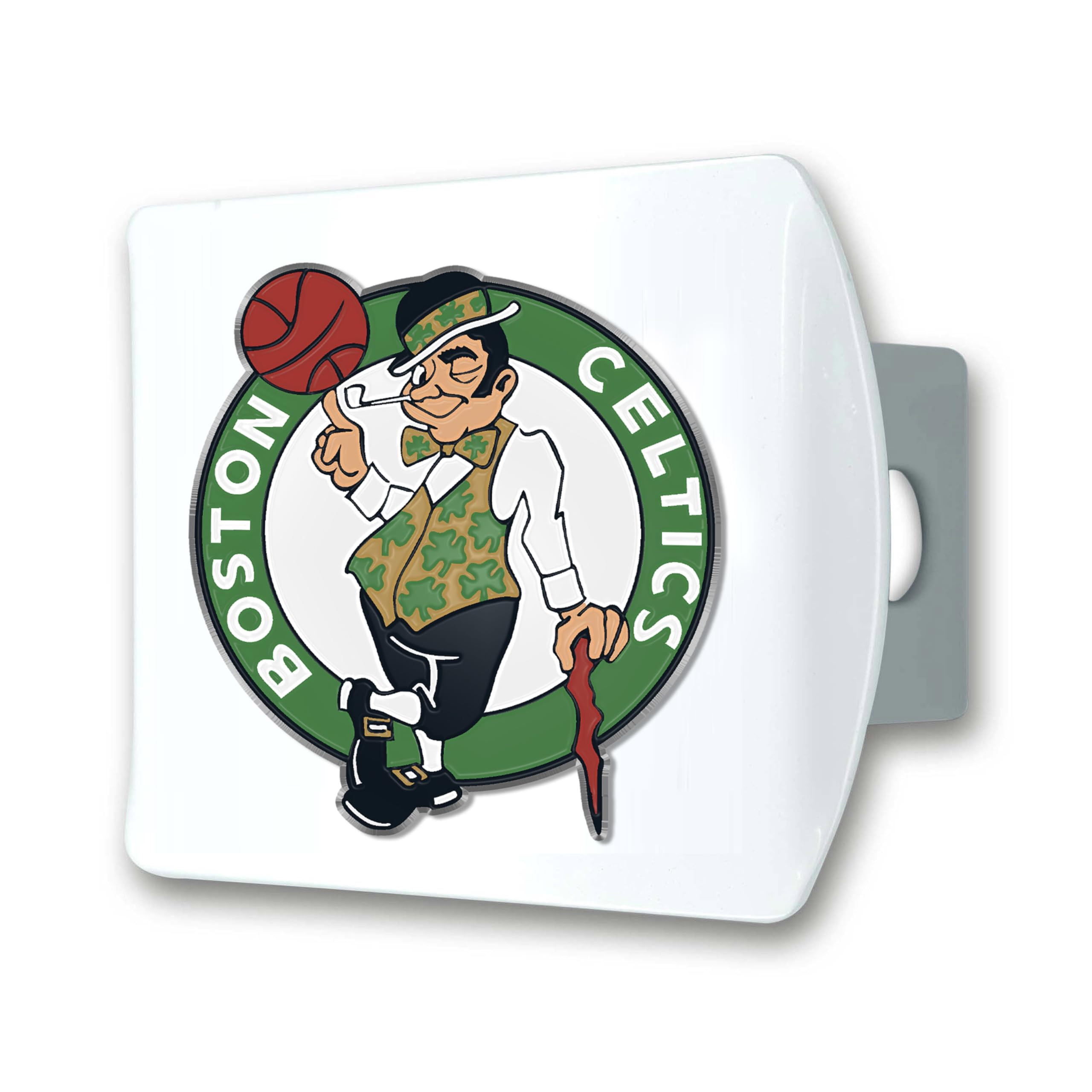 Foto 2 pulgar | Funda De Enganche Fanmats 44097 Nba Boston Celtics Blanca Con Logotipo - Venta Internacional.