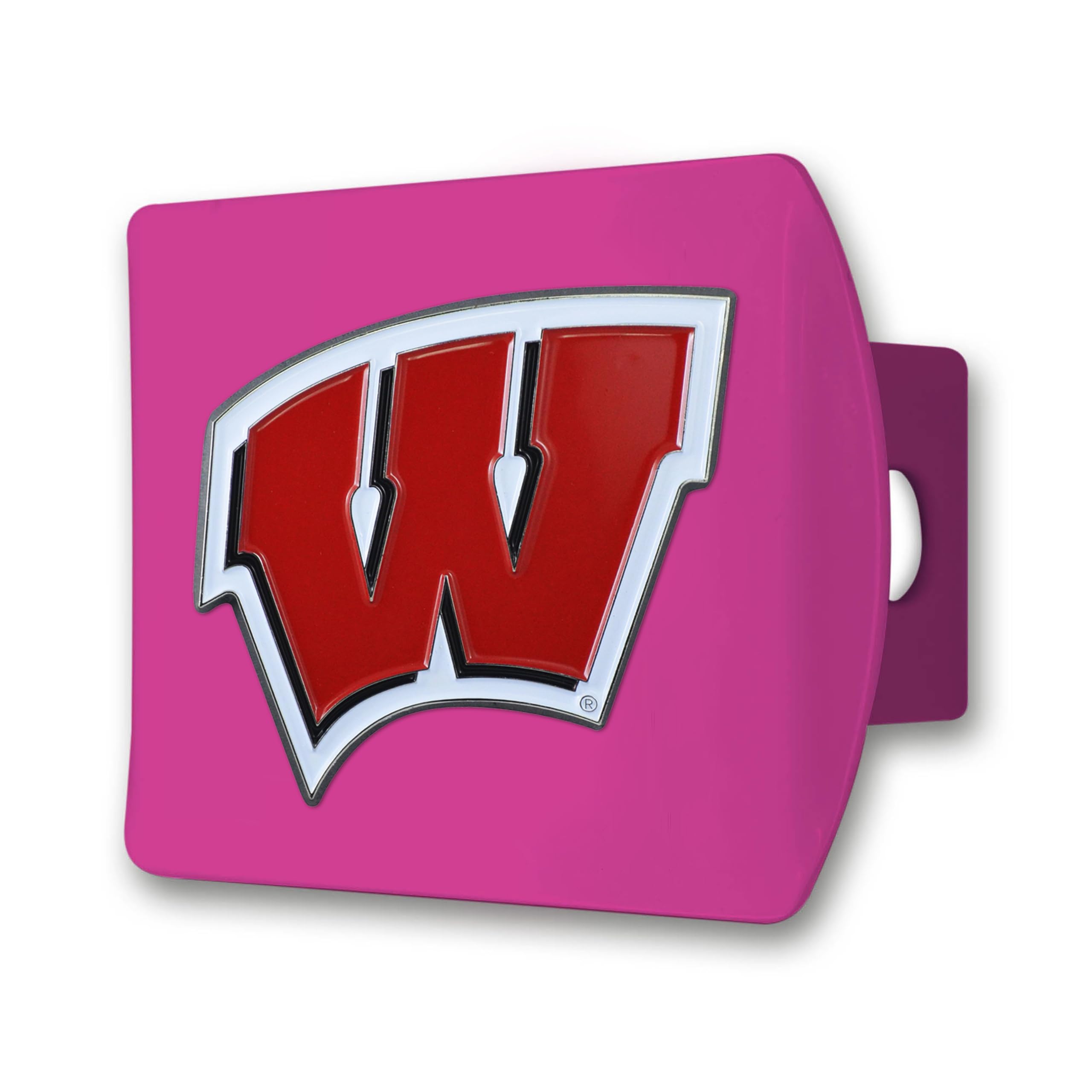 Foto 1 | Funda De Enganche Fanmats Wisconsin Badgers, Color Rosa - Venta Internacional.