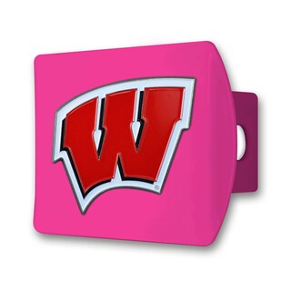 Foto 1 | Funda De Enganche Fanmats Wisconsin Badgers, Color Rosa - Venta Internacional.