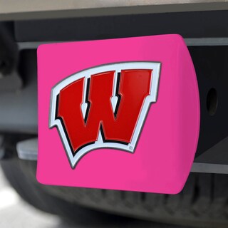 Foto 5 | Funda De Enganche Fanmats Wisconsin Badgers, Color Rosa - Venta Internacional.