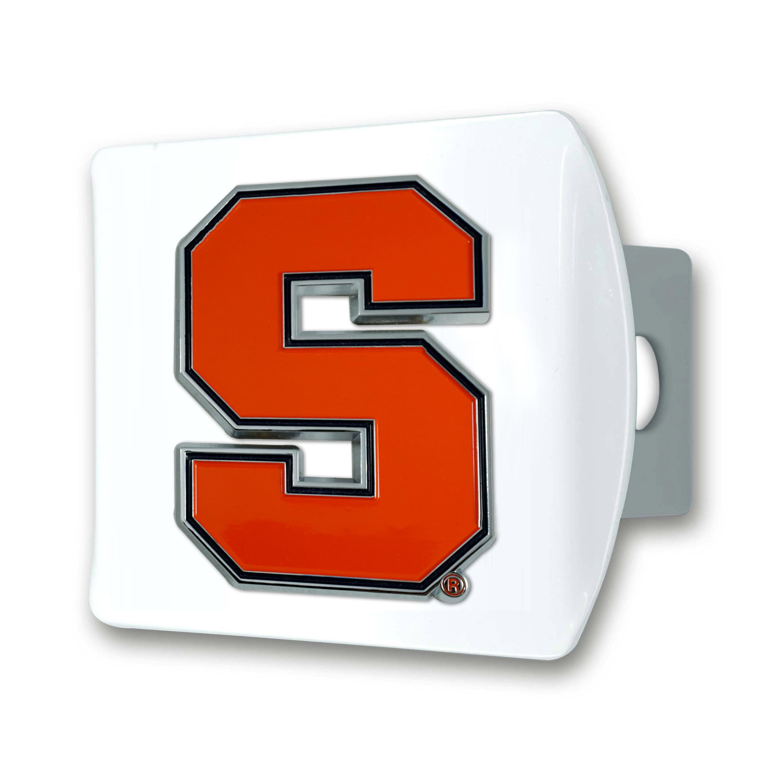 Foto 2 pulgar | Funda De Enganche Fanmats 43595 Syracuse University, Blanca Con Logotipo - Venta Internacional.