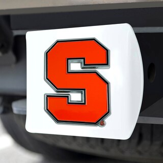Foto 5 | Funda De Enganche Fanmats 43595 Syracuse University, Blanca Con Logotipo - Venta Internacional.