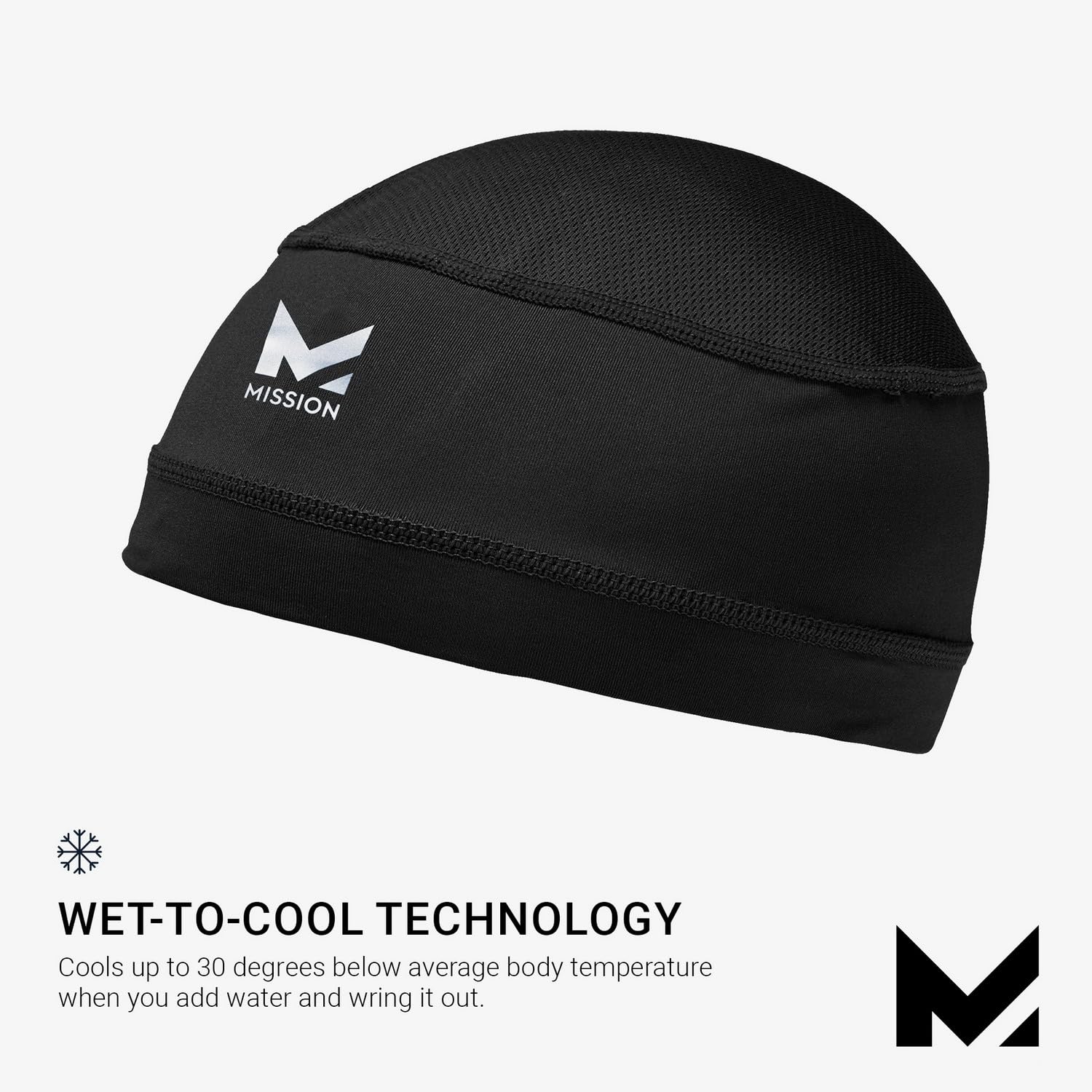 Foto 3 pulgar | Casco Cooling Liner Mission Lightweight Black Upf 50 - Venta Internacional.