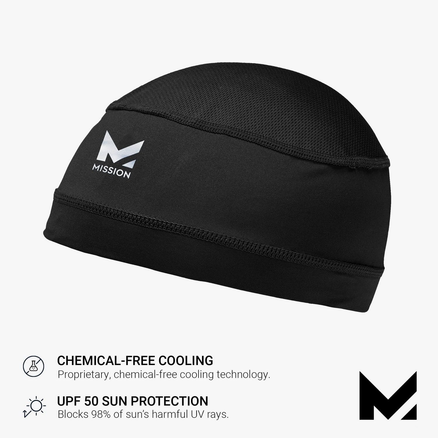 Foto 4 pulgar | Casco Cooling Liner Mission Lightweight Black Upf 50 - Venta Internacional.
