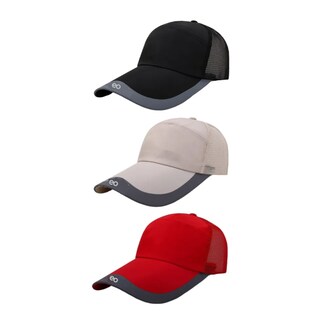 Foto 1 | Kit 3pcs Gorra De Béisbol Deportiva Hombre Eo Safe Imports Esi-19660 Multicolor