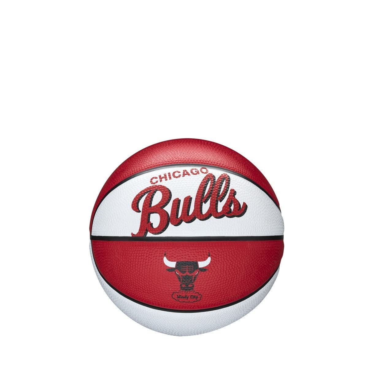 Foto 2 pulgar | Baloncesto Wilson, Equipo De La Nba, Retro, Mini Chicago Bulls - Venta Internacional.