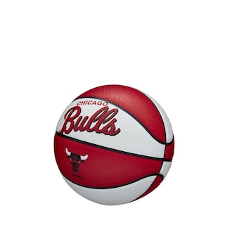 Foto 2 | Baloncesto Wilson, Equipo De La Nba, Retro, Mini Chicago Bulls - Venta Internacional.
