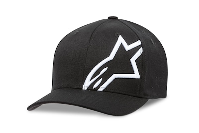Foto 5 | Gorra Alpinestars Corp Shift 2 Curved Bill Flexfit En Blanco Y Negro - Venta Internacional.