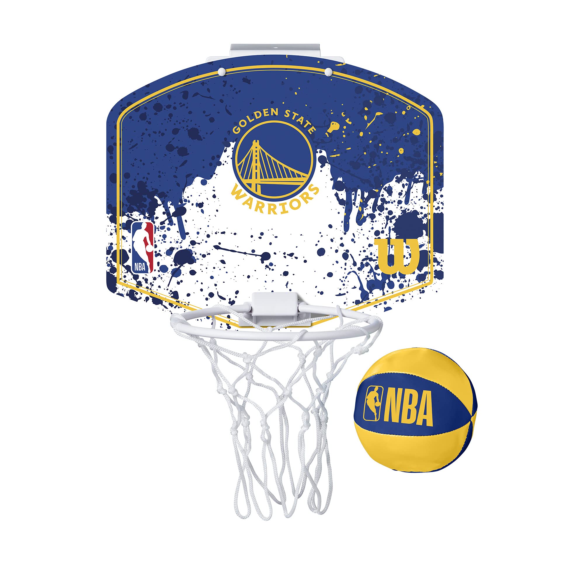 Foto 2 pulgar | Minicanasta De Baloncesto Wilson, Equipo De La Nba, Golden State Warriors - Venta Internacional.