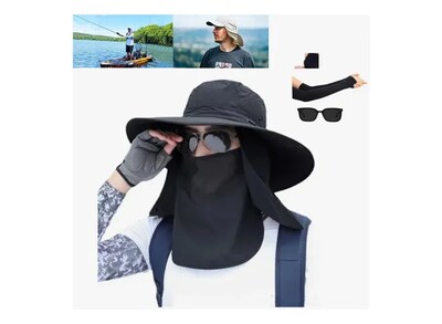 Foto 1 | Exclusiva Gorra Xtellar De Protección Solar Para Cuello Y Cara Con Manga Y Gafas Integradas