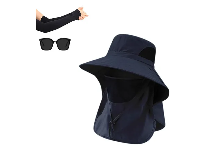 Foto 2 pulgar | Exclusiva Gorra Xtellar De Protección Solar Para Cuello Y Cara Con Manga Y Gafas Integradas