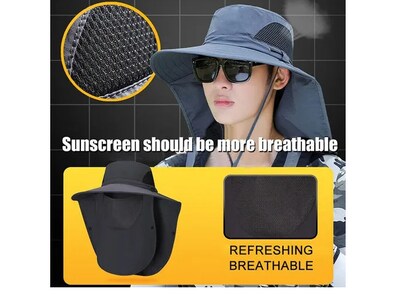 Foto 2 | Exclusiva Gorra Xtellar De Protección Solar Para Cuello Y Cara Con Manga Y Gafas Integradas