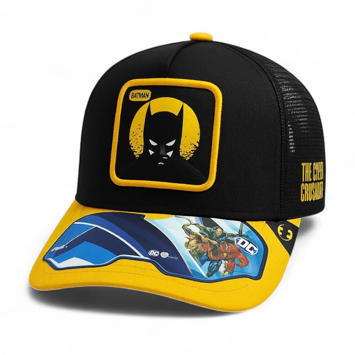 Gorra Batman Negra Ajustable Snapback Para Hombre Ajustable