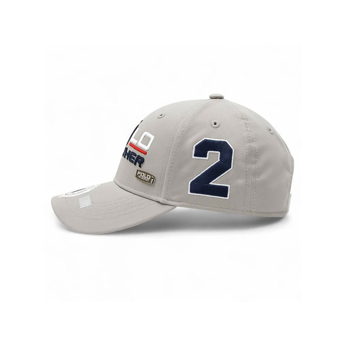 Foto 4 pulgar | Gorra Polo Landther Gris Bordada Para Hombre Estilo Casual