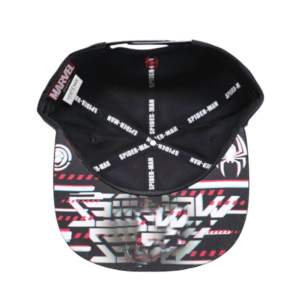 Foto 4 pulgar | Gorra Spiderman Araña Negra Ajustable Snapback Para Hombre