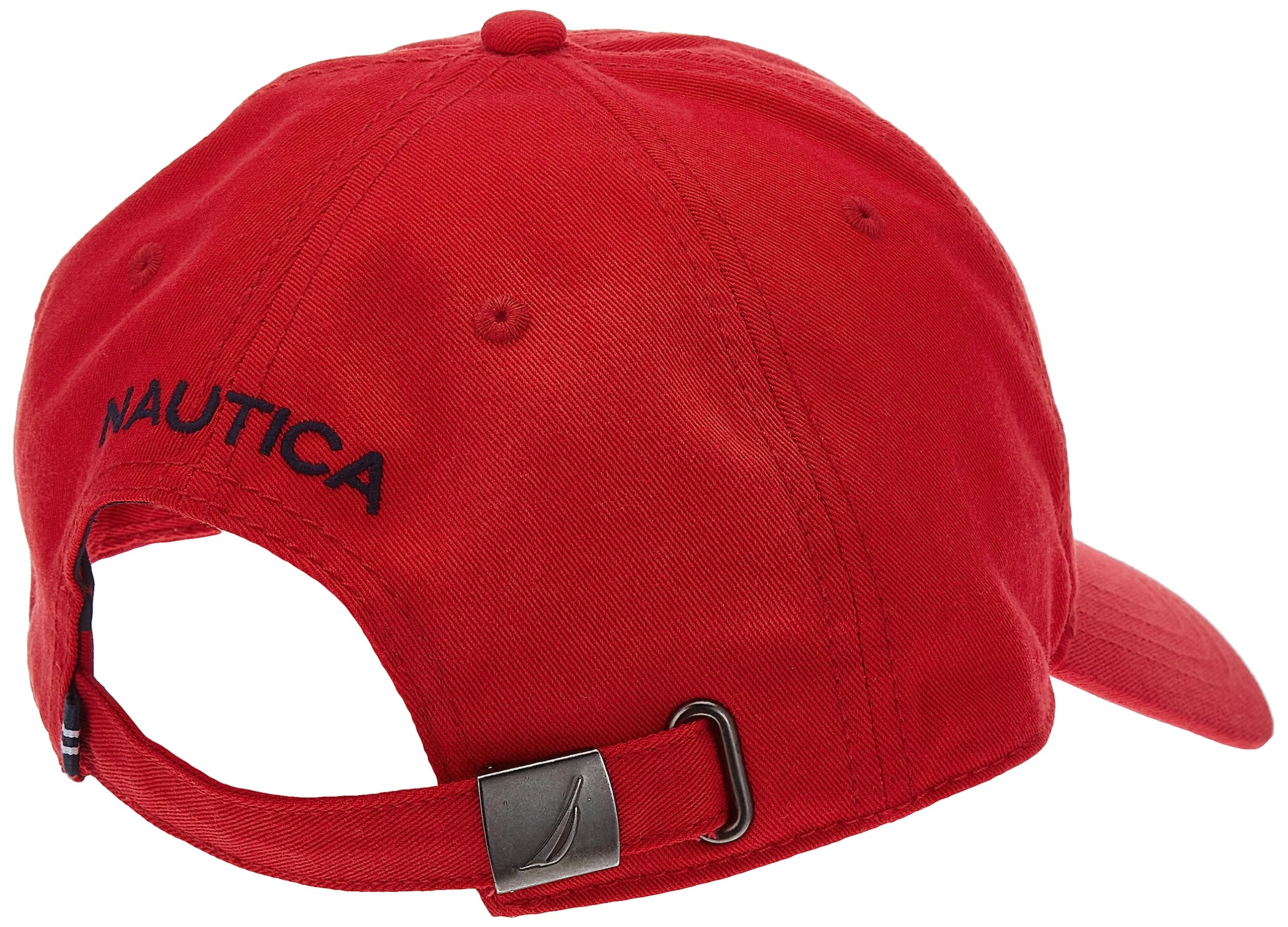 Foto 3 pulgar | Cap Nautica  Tela De Sarga  6 Paneles  Para Hombre  Color Rojo - Venta Internacional.