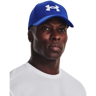 Foto 3 | Gorra Under Armour Blitzing Stretch Fit Royal/white (l/xl) - Venta Internacional.
