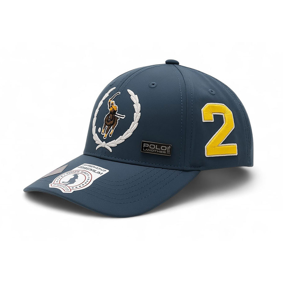 Gorra Polo Laurel Con Broche Ajustable Snapback Para Hombre
